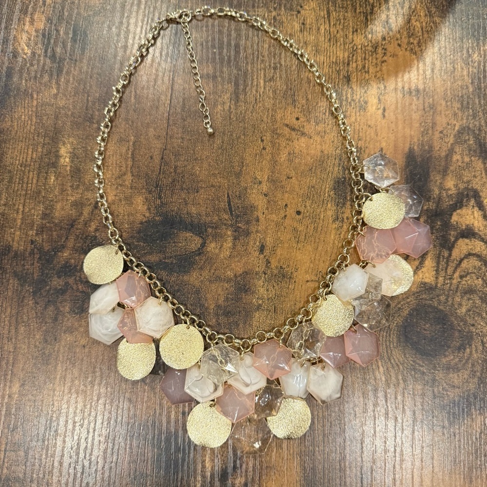 Y2K Chunky Statement Necklace
Gold and Pink Medallions - Picture 2 of 6